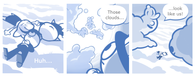 cloudy day
