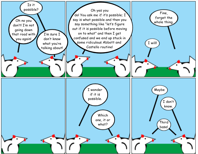 Schtick To What You Know