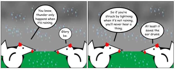 I Wonder as I Thunder