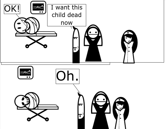 Dad kills own child (NOT CLICKBAIT!)