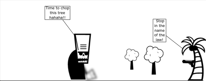 tree man