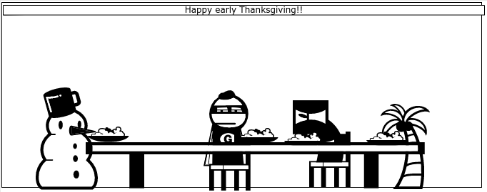 Happy early Thanksgiving!!