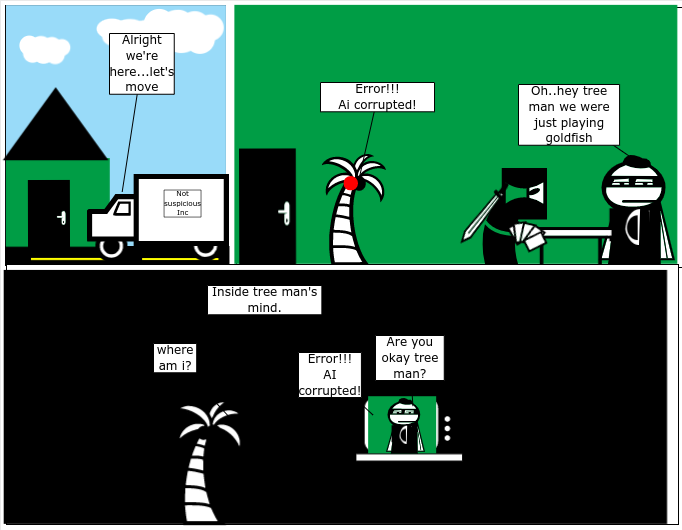 Tree man 8 confusion amongst allies