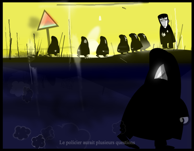 Le policier aurait plusieurs questions