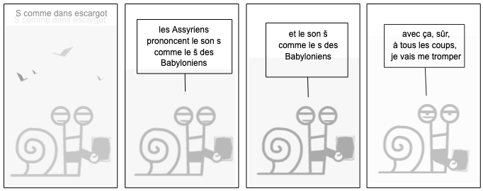 S comme dans escargot
