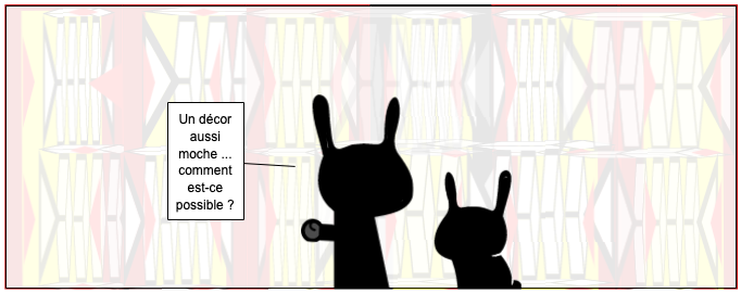 Wrote __ ._  Question de décor