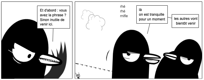 Wrote __ ._  Avoir ou ne pas avoir