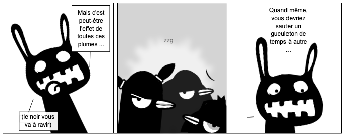 Wrote __ ._   L'effet plumes