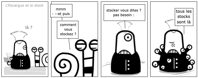 L'Escargue et le stock