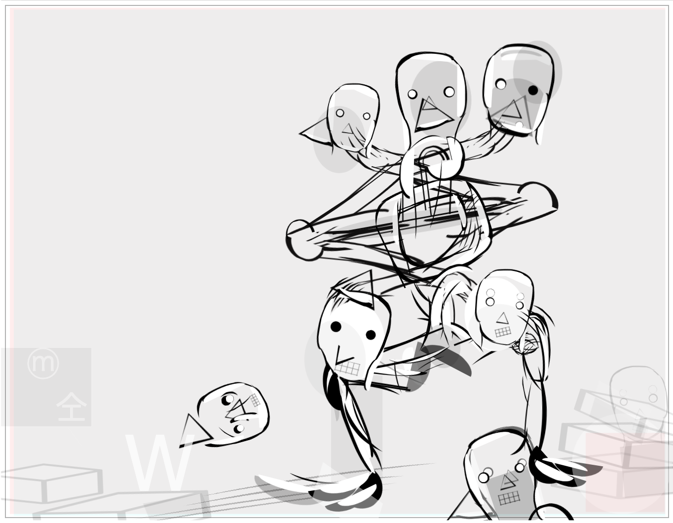 L'intelligence poudreuse à l'ouvrage