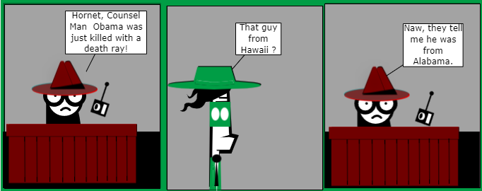 The Green Hornet!