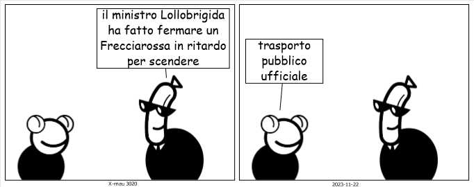 (3020) altro che auto blu