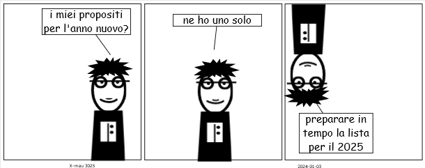 (3025) buoni propositi