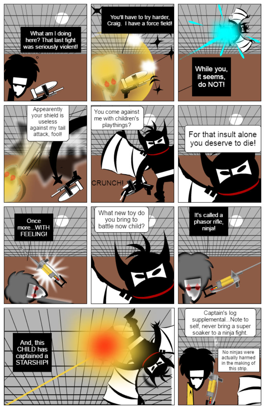 Part one of a Julian contest strip on the old Strip Generator. One of my favorite memories.