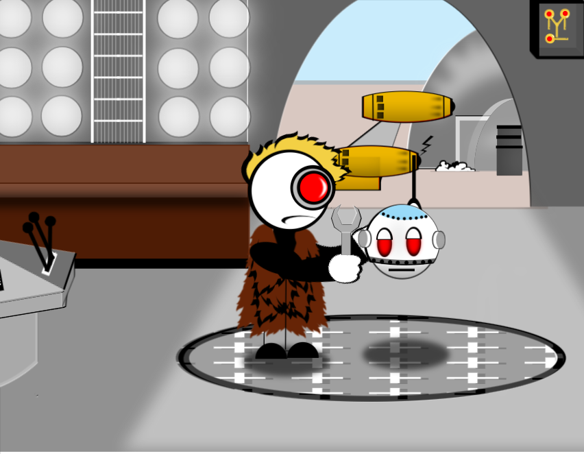 New droid character.