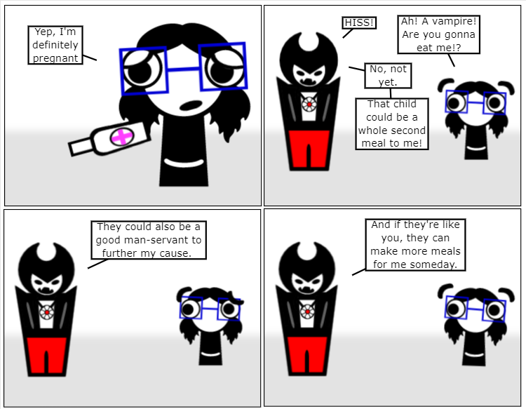 Vampires aren't predators; They're farmers