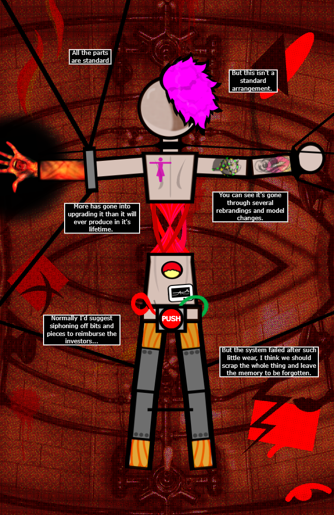 Self-Portrait of a System which is less than the sum of it's parts