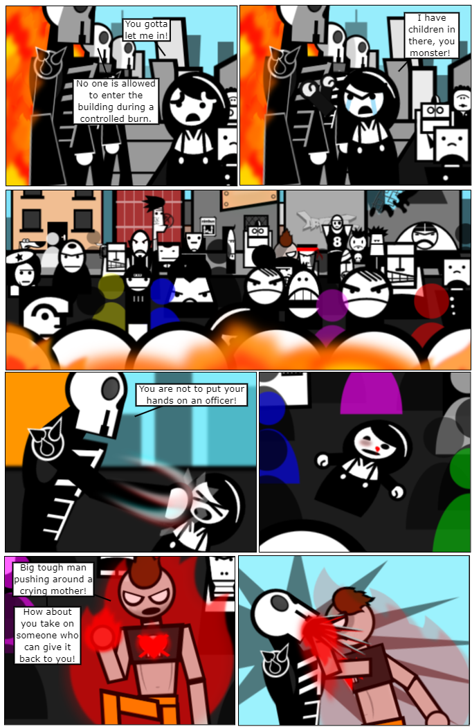 Kill All Boneheads vignette: "controlled burn" Part 2