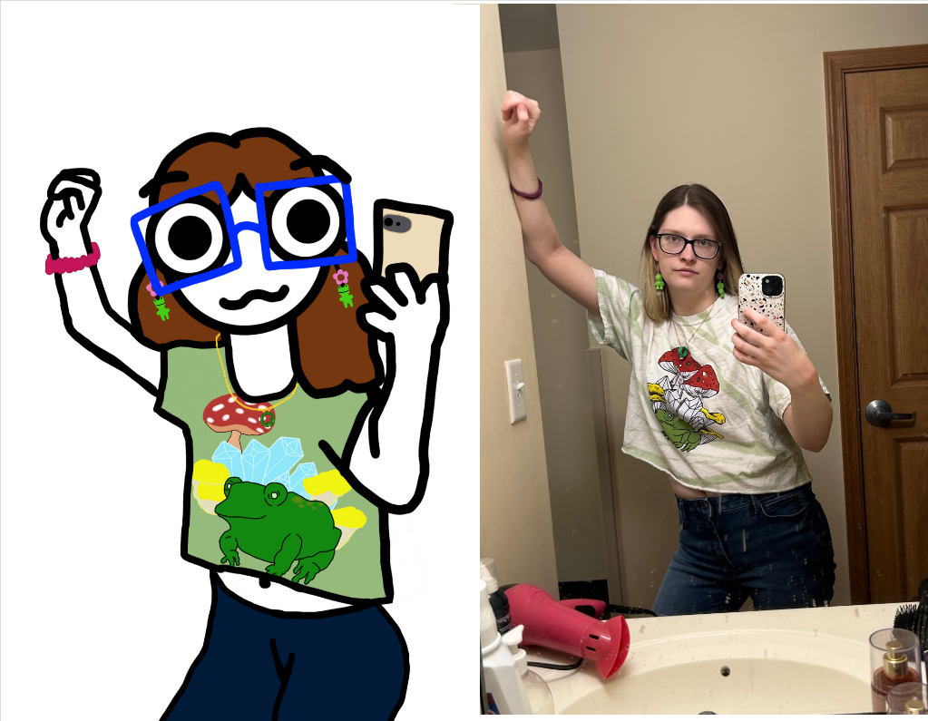 The Frog Fit - Jade Art! (feat. Face Reveal!)