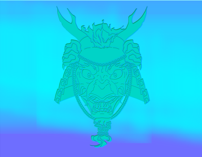 The Dragon Of the Northern Lights - SVG/color test