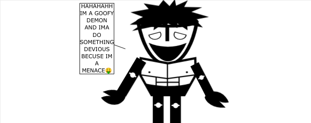 goofy demon