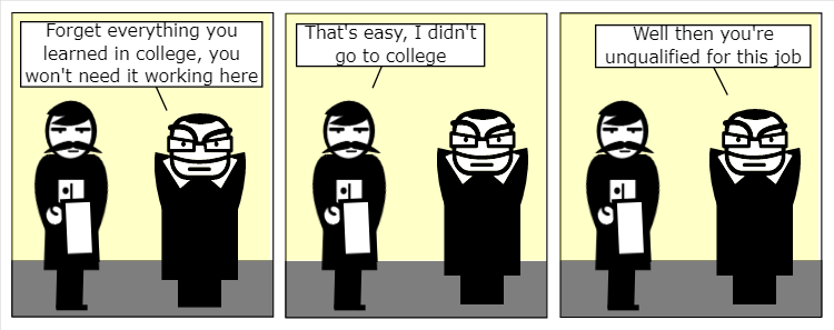 New job